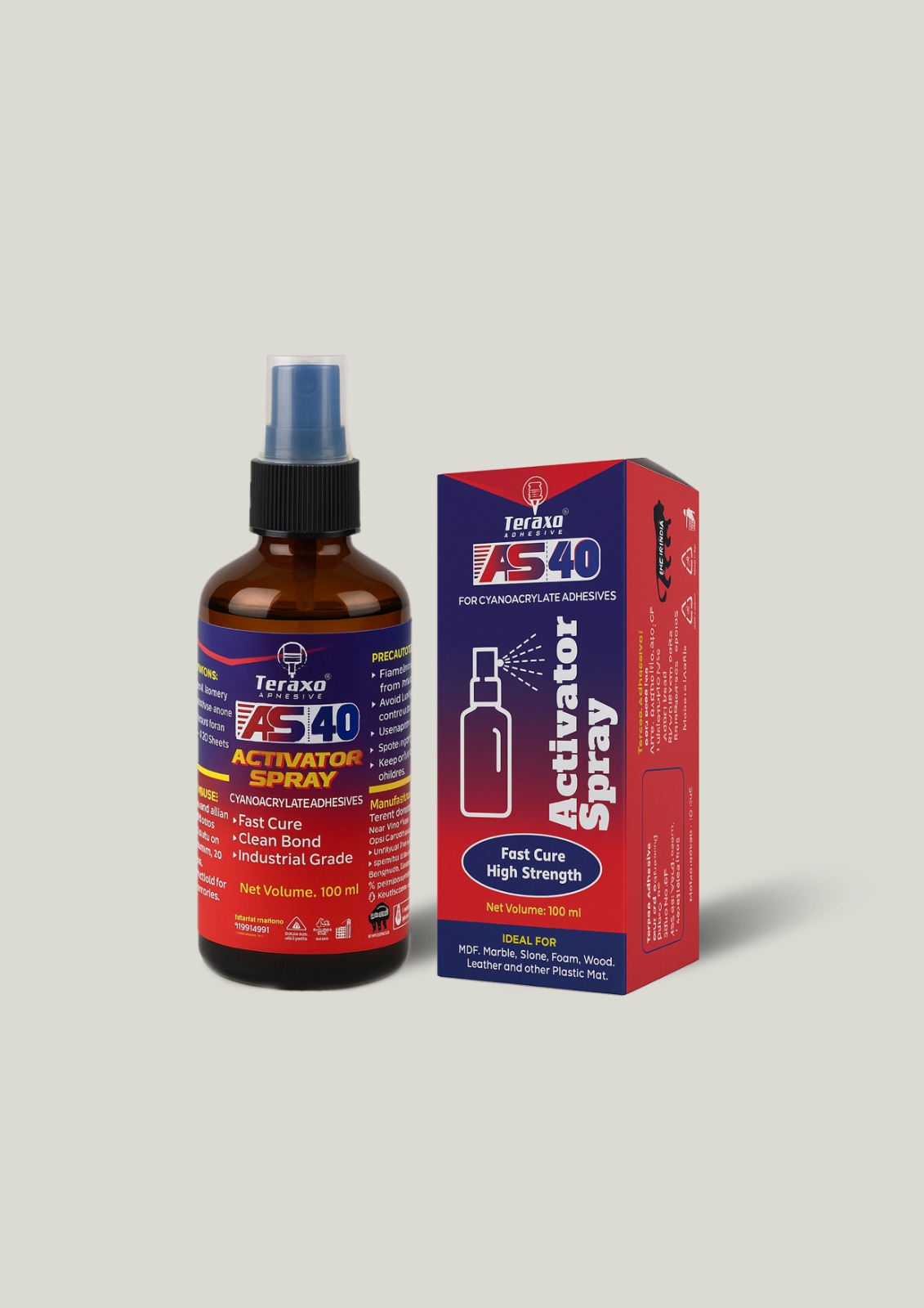 AS40 – Activator Spray (For Cyanoacrylate Adhesives)