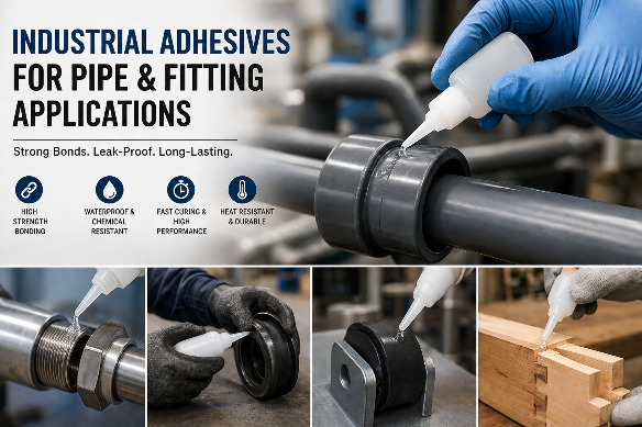 How to Choose the Right Industrial Adhesive for Pipe & Fitting Applications