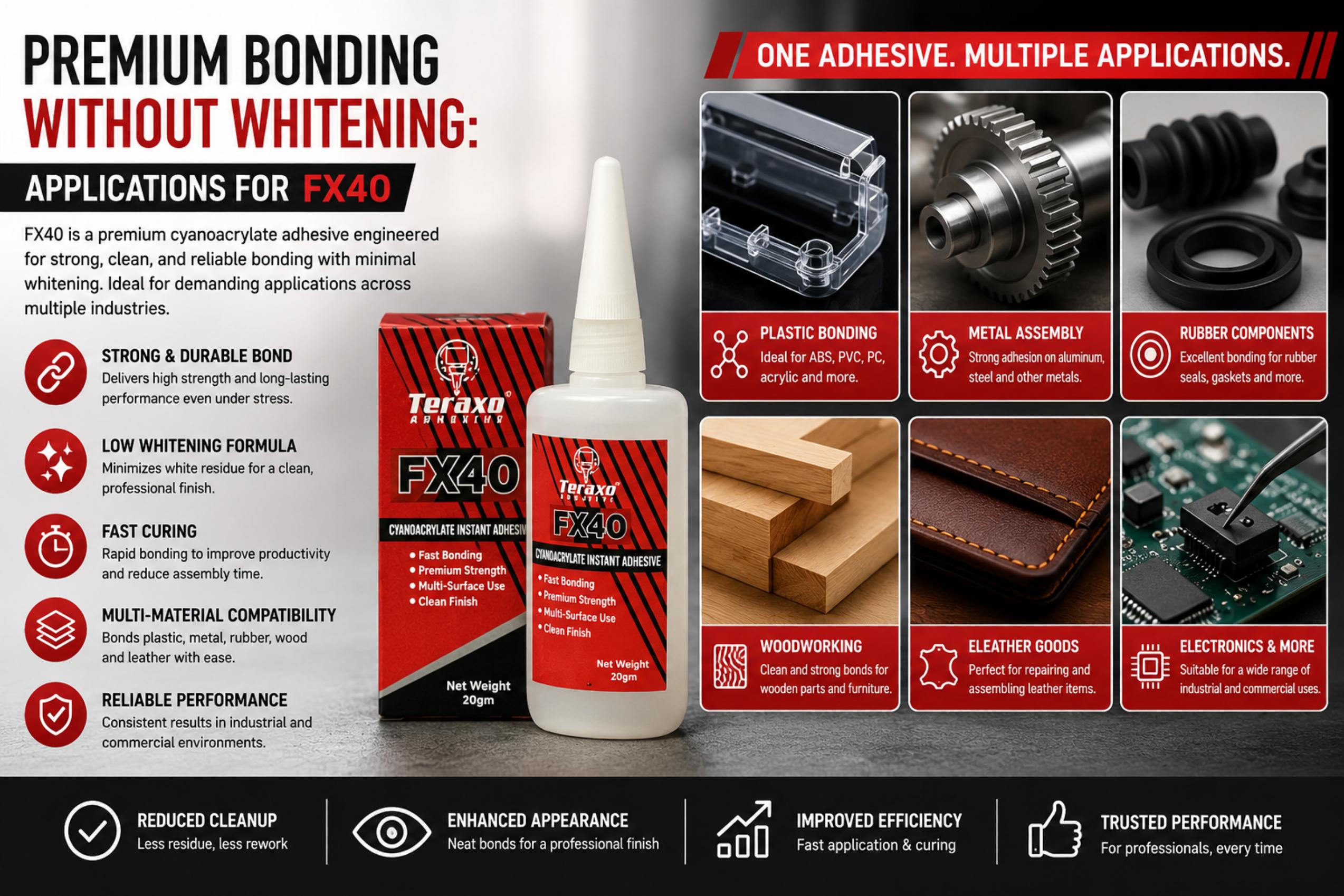 Premium Bonding Without Whitening: Applications for FX40